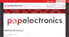 Desktop Screenshot of popelectronics.nl