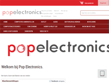 Tablet Screenshot of popelectronics.nl